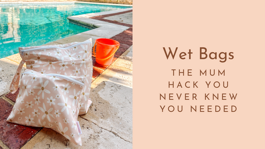 Wet Bag Daisies by the pool