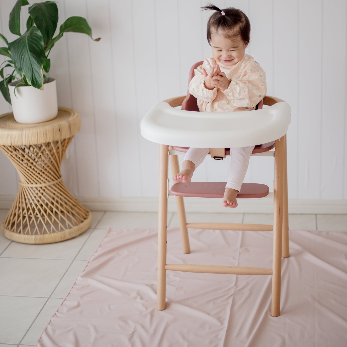 Ellie Bub Pink Messy Mat
