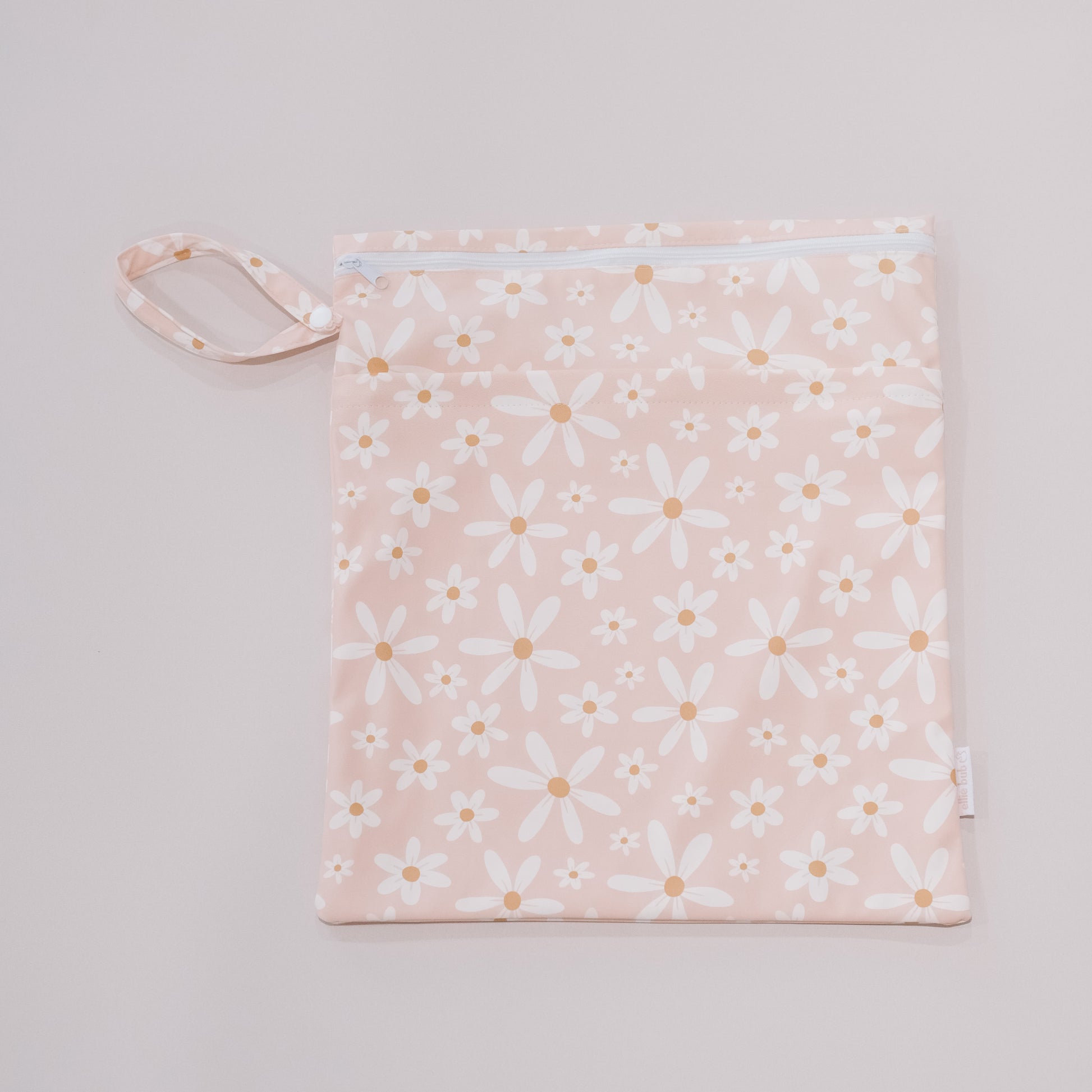 Large Wet bag for swimming daisies full view