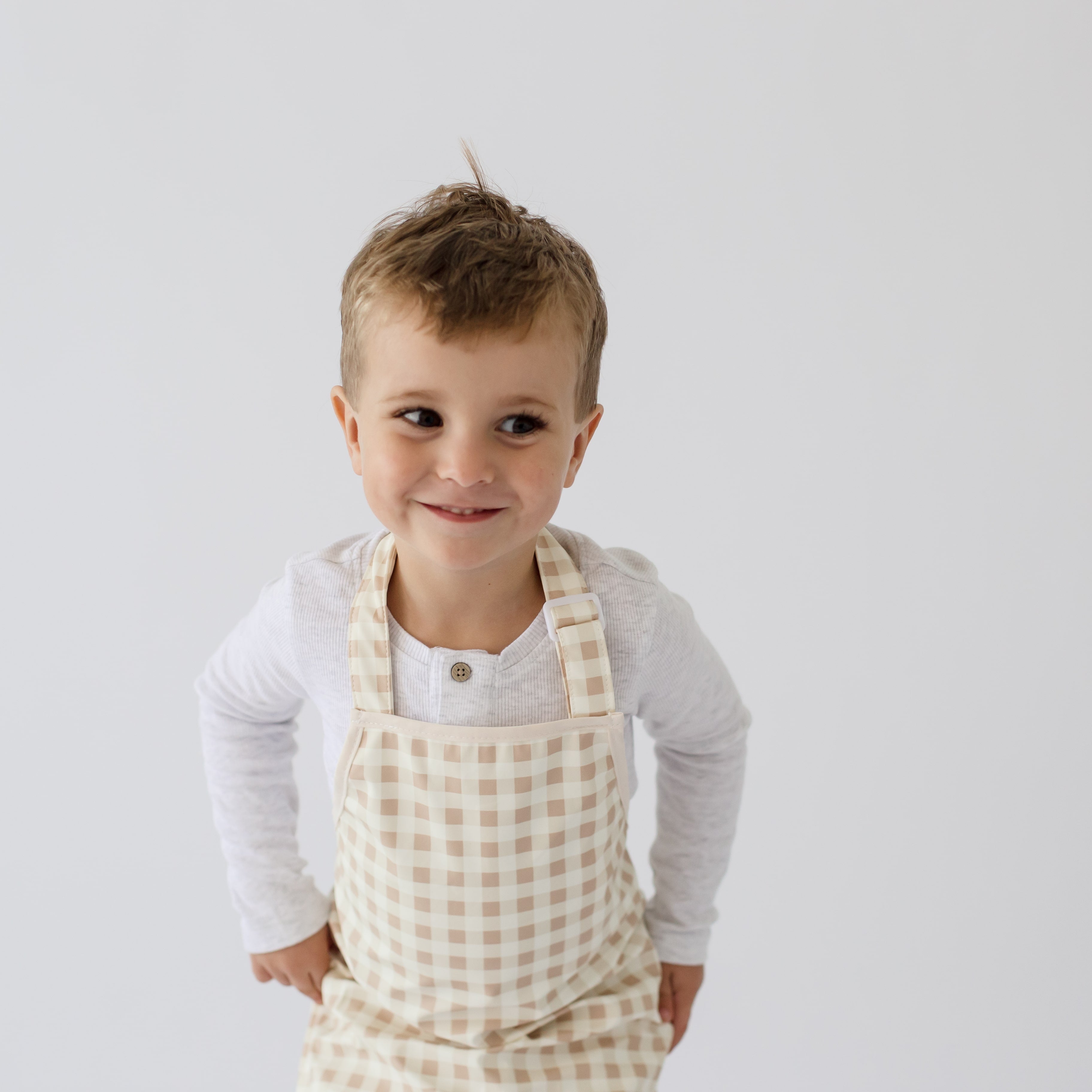 Toddler Apron Gingham Ellie Bub